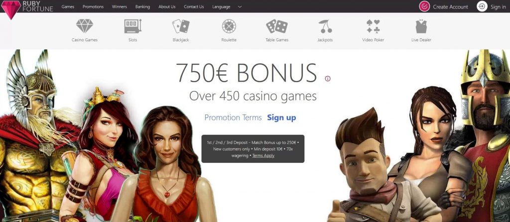 Live casino bonus