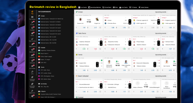 Review of Parimatch Bangladesh Casino and Betting Site