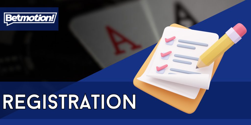 Registration betmotion 