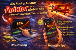 Aviator in a Mobile App Is More Convenient Than on Desktop