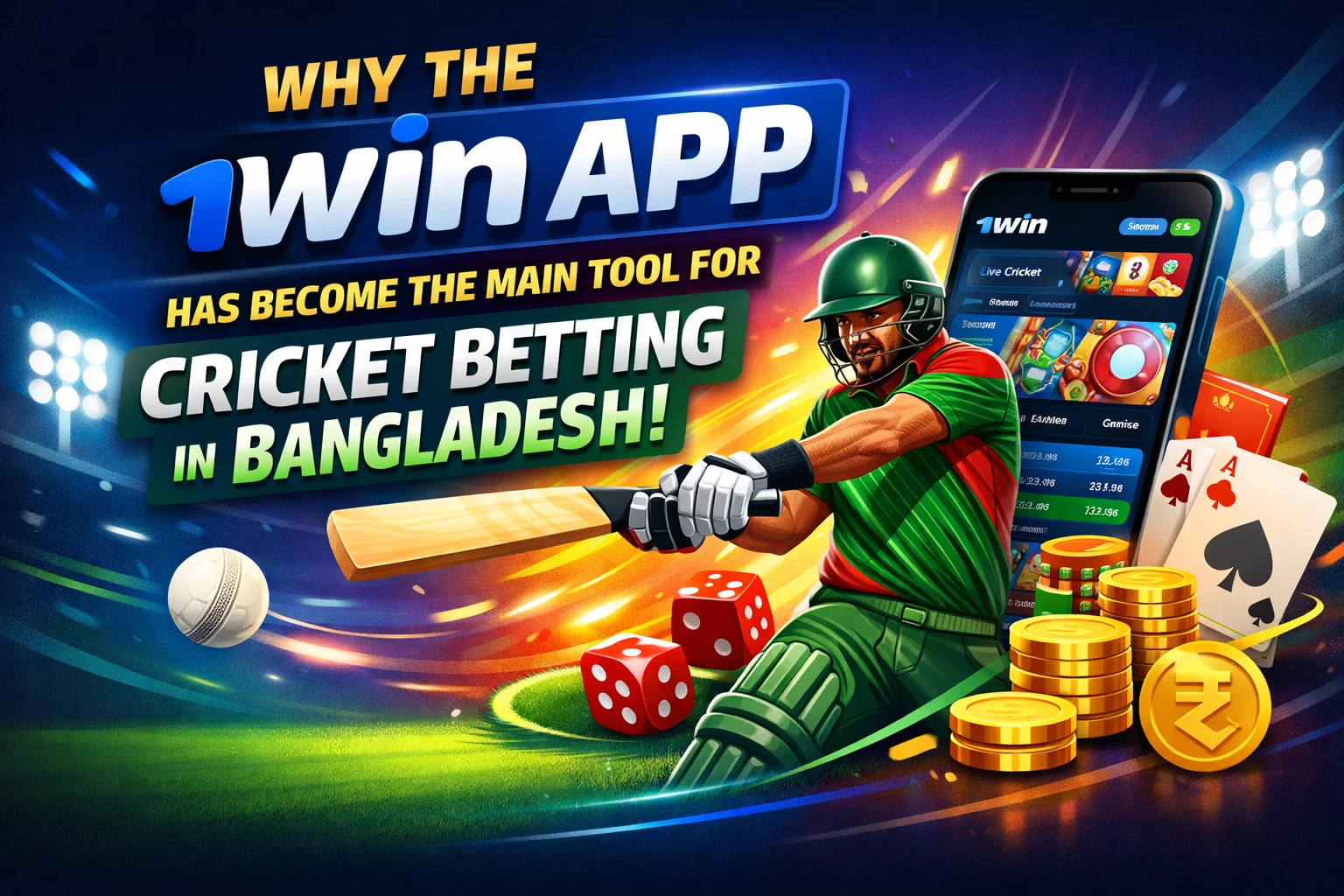 1 Win App Cricket Betting in Bangladesh